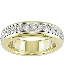 18k Gold 7/8ct TDW Diamond Rolling Eternity Ring (G H, SI2 