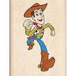 Disney Wood Mounted Rubber Stamp   Toy Story Woody  