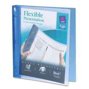  Avery Flexible Binder with 1 Ring 17676, Gray Office 