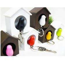   Key Ring + Key Holder Bird House Perfect Gift Idea Sooo Cute  