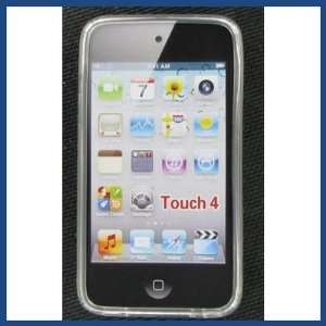  Apple iPod Touch 4 Clear White Frame Case Electronics