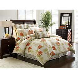 Tropical Vacation 4 piece King size Comforter Set  
