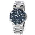 Oris Mens Aquis Date Blue Dial Stainless Steel Automatic Watch