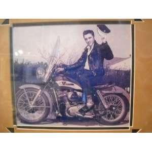  Rare Photo of Elvis Presley on His Motorcycle Everything 