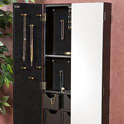Mirrored Double door Wall mount Jewelry Box  