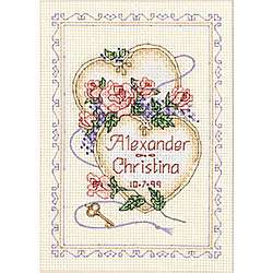 United Hearts Wedding Counted Cross Stitch Kit  