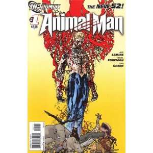  Animal Man Vol 2 #1 Jeff Lemire, Dan Green Books