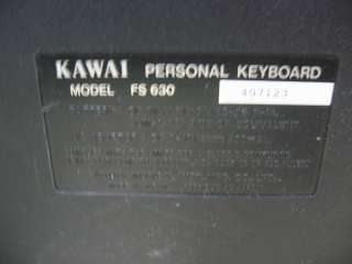 Kawai FS 630 Electronic Personal Keyboard  