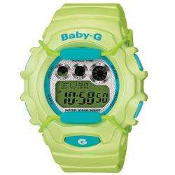 Casio Baby G Womens Lime Green Resin World Time Watch   