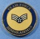 senior airman us air force challenge coin 
