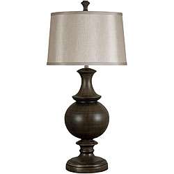Adler Wood Grain Table Lamp  