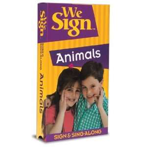  We Sign Animals (9781887120616) We Sign 