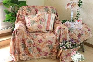   Floral Chair Sofa Loveseat Throw Cover Slipcover A Style  