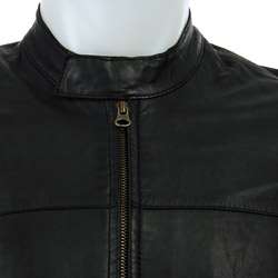 French Connection Mens United Kingdom Leather Jacket  