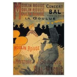  La Goulue   Poster by Henri De Toulouse Lautrec (6 x 8 