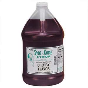 Gold Medal 1259 Ready to Use Sour Cherry Sno Treat Syrup 4   1 Gallon 
