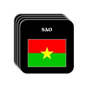  Burkina Faso   SAO Set of 4 Mini Mousepad Coasters 