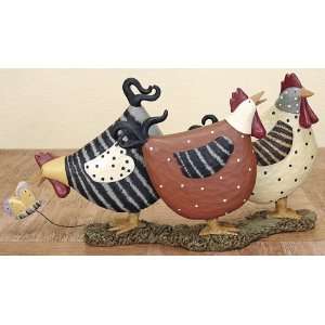   Three Chickens Figures   Chick A Licious WW7904