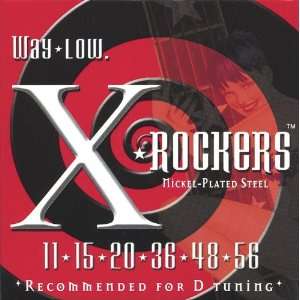  Everly XRockers Strings .011 .056 Drop D/9111 Musical 