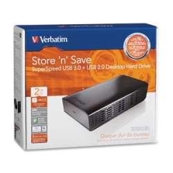 Verbatim StorenSave 97580 2 TB External Hard Drive  
