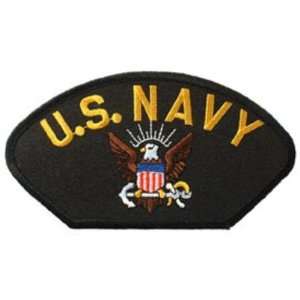  U.S. Navy Logo Hat Patch 2 3/4 x 5 1/4 Patio, Lawn 