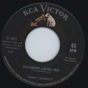 Somebody Loves You / Soul Dance Tommy Leonetti Music