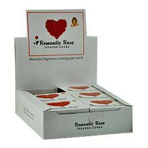  Romantic Rose Cones   Kamini Incense   Case Pack of Twelve 