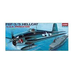  Academy 1/72 F6F3/5 Hellcat USS Princeton Bomber Kit Toys 