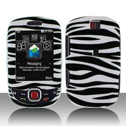 Samsung Smiley T359 Black White Zebra Protector Case  