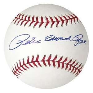  Pete Edward Rose Autographed / Signed Baseball Everything 