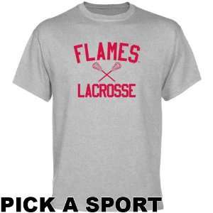  Liberty Flames Ash Custom Sport Icon T shirt  