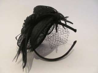   Dress Black Church Wedding Bridesmaids Kentucky Derby Hat  