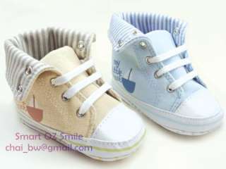 BNWT Mothercare Canvas Bar Sneaker Boys/Girl Baby Shoes 6 18M (2COLORS 