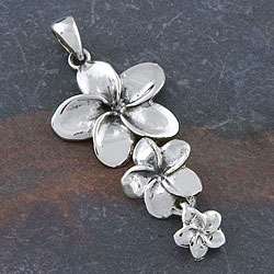 Sterling Silver Flowers Pendant (Thailand)  