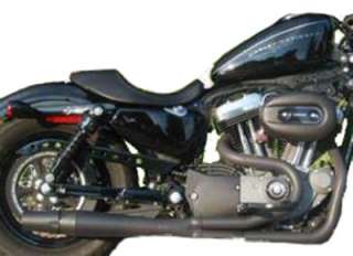 Thunderheader 2 into 1 Exhaust for Harley Davidson Black Ceramic 1058B 