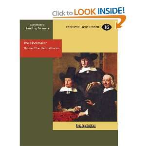  The Clockmaker (9781425067991) Thomas Chandler Haliburton Books