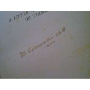  Cornwallis West, G. Edwardian Hey Days 1930 Book Signed 