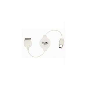  Retractable iPod 6 Pin FireWire Charge/Sync Cable  