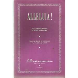  ALLELUIA FLOYD W HAWKINS   MUSIC, LIDA S LEECH   TEXT 