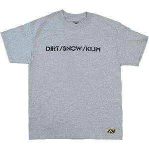 Klim Dirt T Shirt   Large/Grey