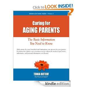 Caring for Aging Parents (Solutions for Senior Adults) Tonia Boterf 