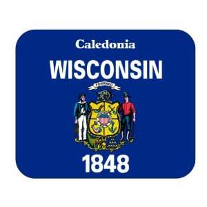  US State Flag   Caledonia, Wisconsin (WI) Mouse Pad 