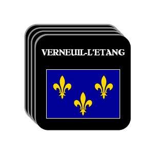  Ile de France   VERNEUIL LETANG Set of 4 Mini Mousepad 