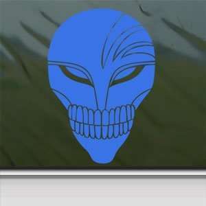  Bleach Hollow mask Blue Decal Car Truck Window Blue 