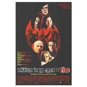  What To Do In Case Of Fire Original Movie Poster, 27 x 40 