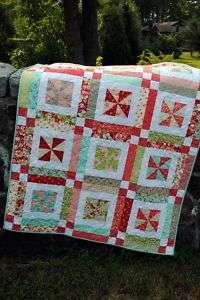 Baby or lap QUILT PATTERN Layer Cake Fat Quarters easy  