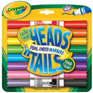  Crayola Heads n Tails Dual Ended Markers 8/Pkg