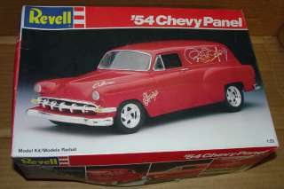   1954 PANEL WAGON 1/25TH 54 CHEVY PANEL (((((~project car~)))))  