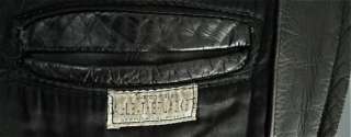 Vintage GENUINE CAL LEATHER CHP Police HORSEHIDE LEATHER 