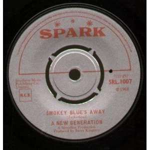   AWAY 7 INCH (7 VINYL 45) UK SPARK 1968 A NEW GENERATION Music
